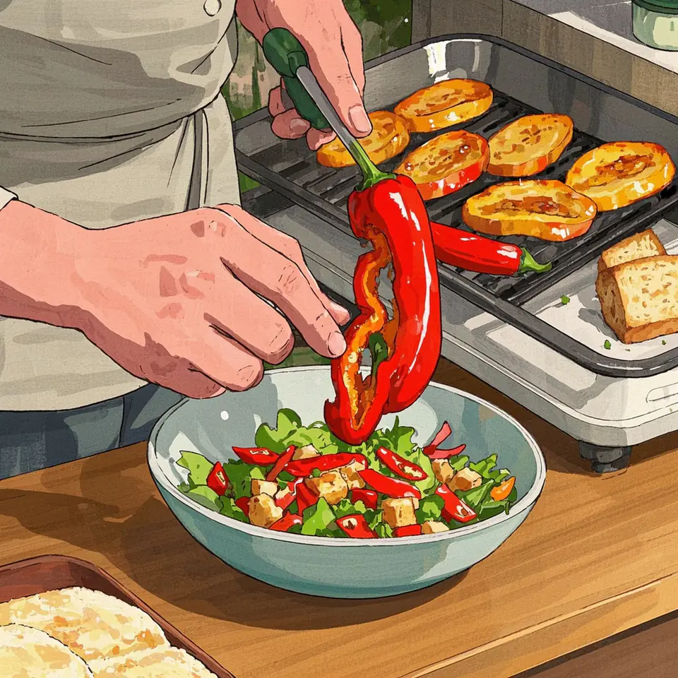 ANTIPASTO SALAD cooking process