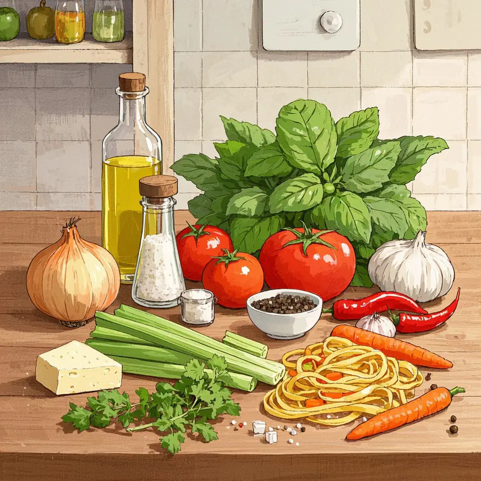 MINESTRONE ingredient setup