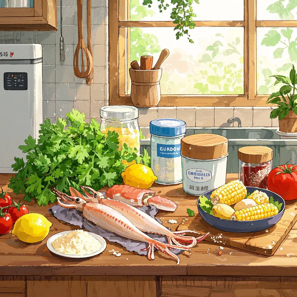 CALAMARI ingredient setup