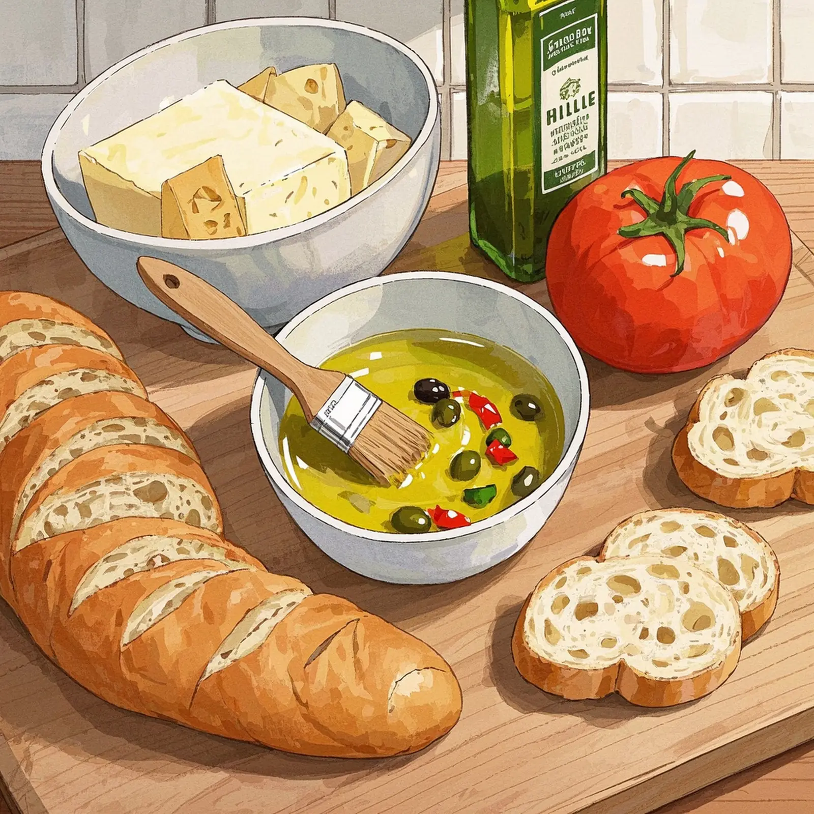 Brazilian Tomato Salad Recipe With Balsamic Vinegar cooking process