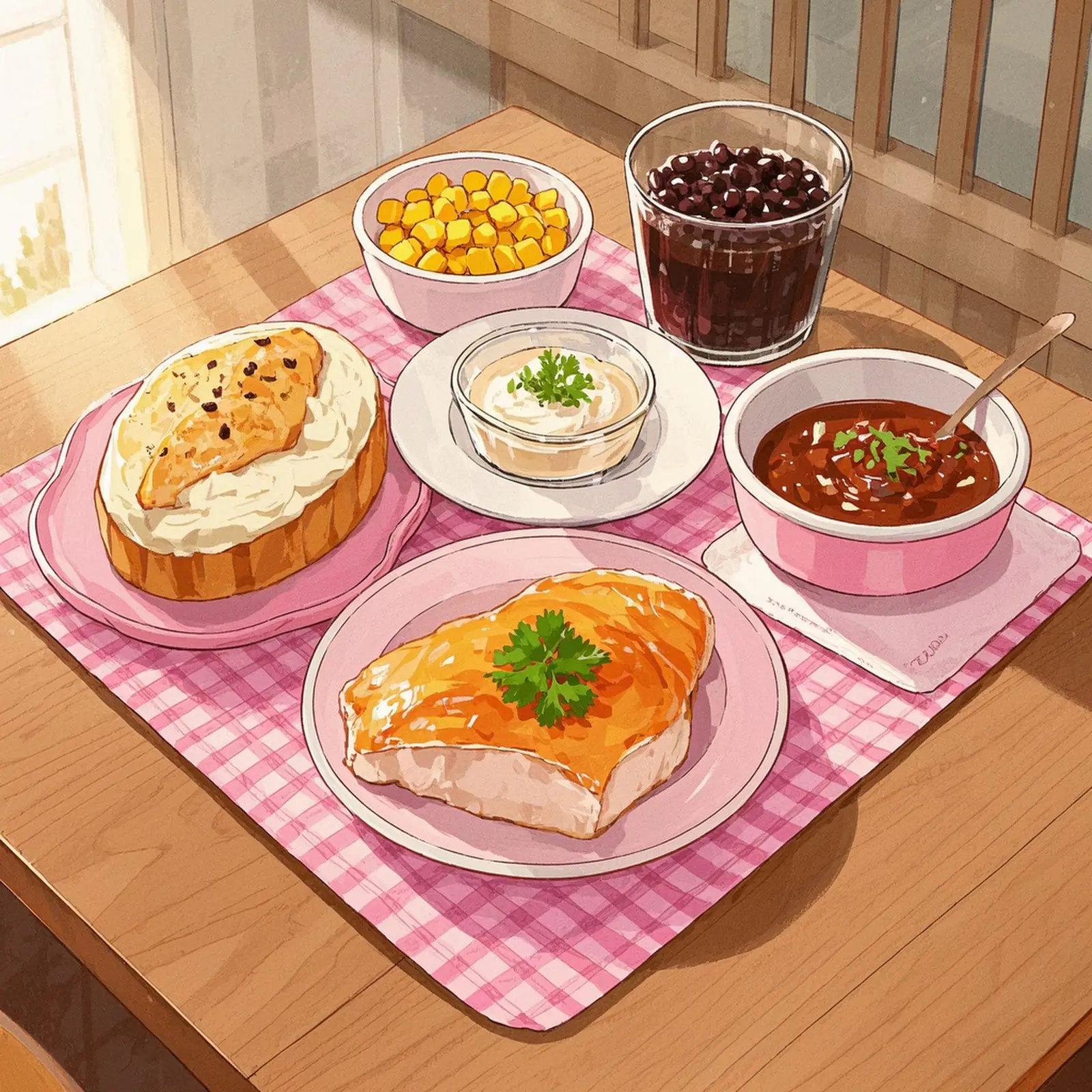 Crock Pot Chicken With Black Beans Cream Cheese ingredient setup