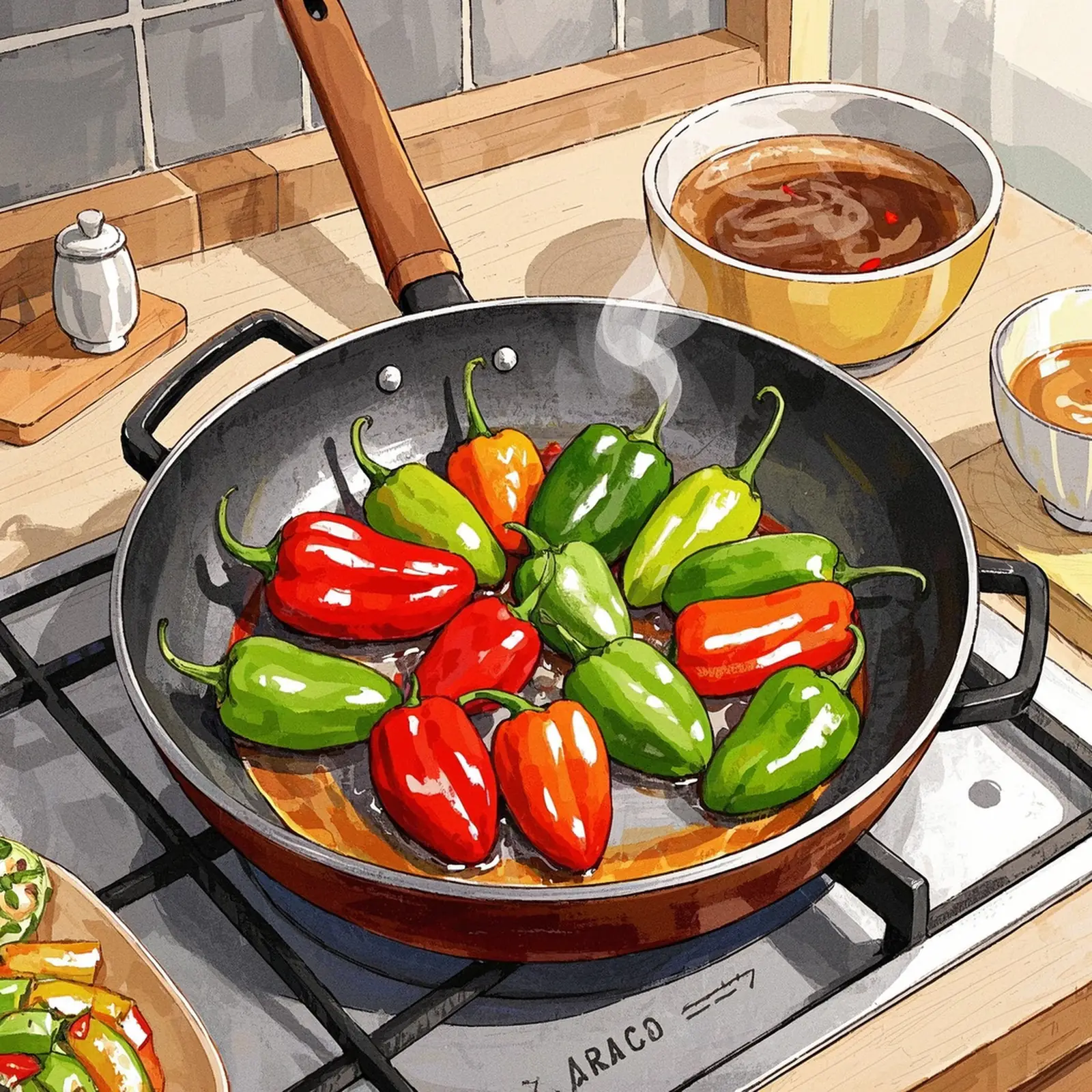 Homemade Beef Birria cooking process