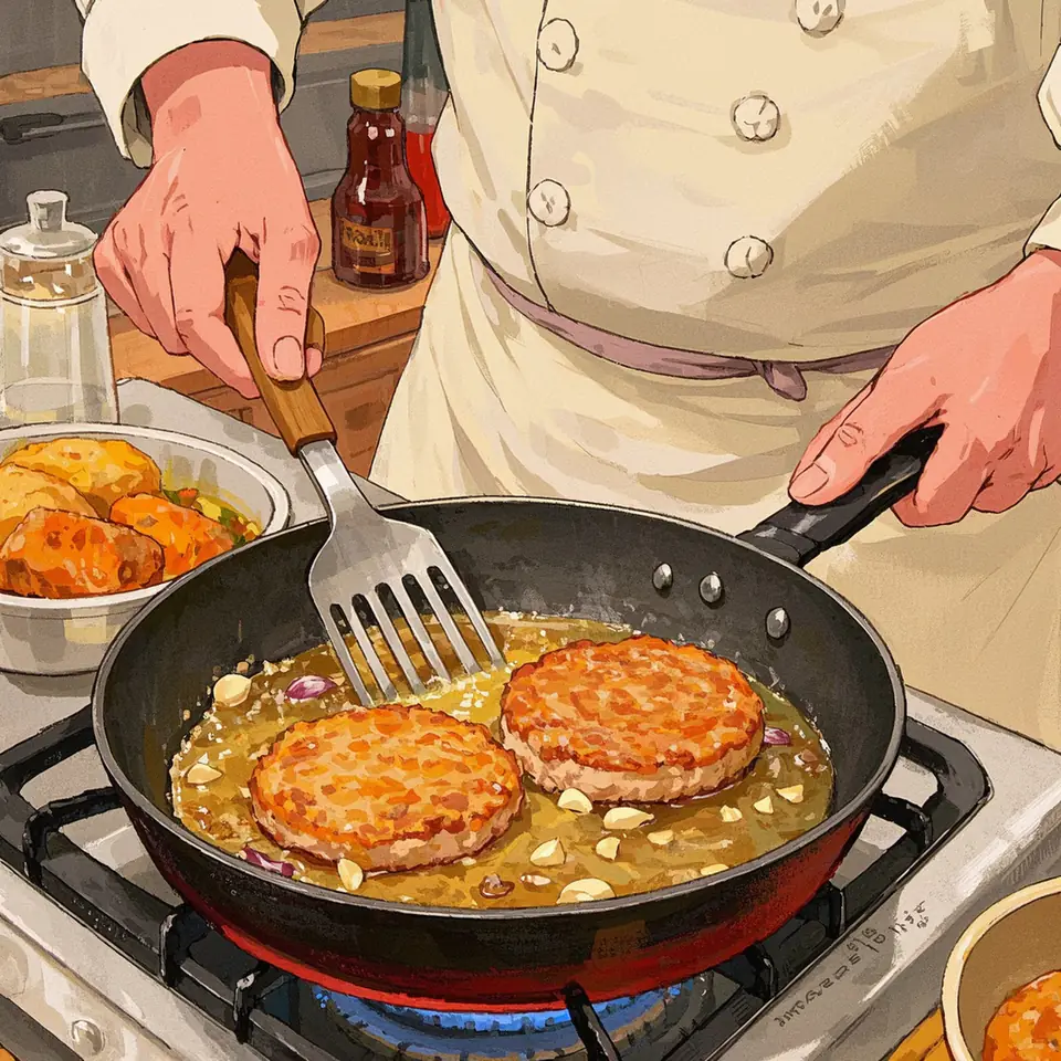 The Best Turkey Burgers process