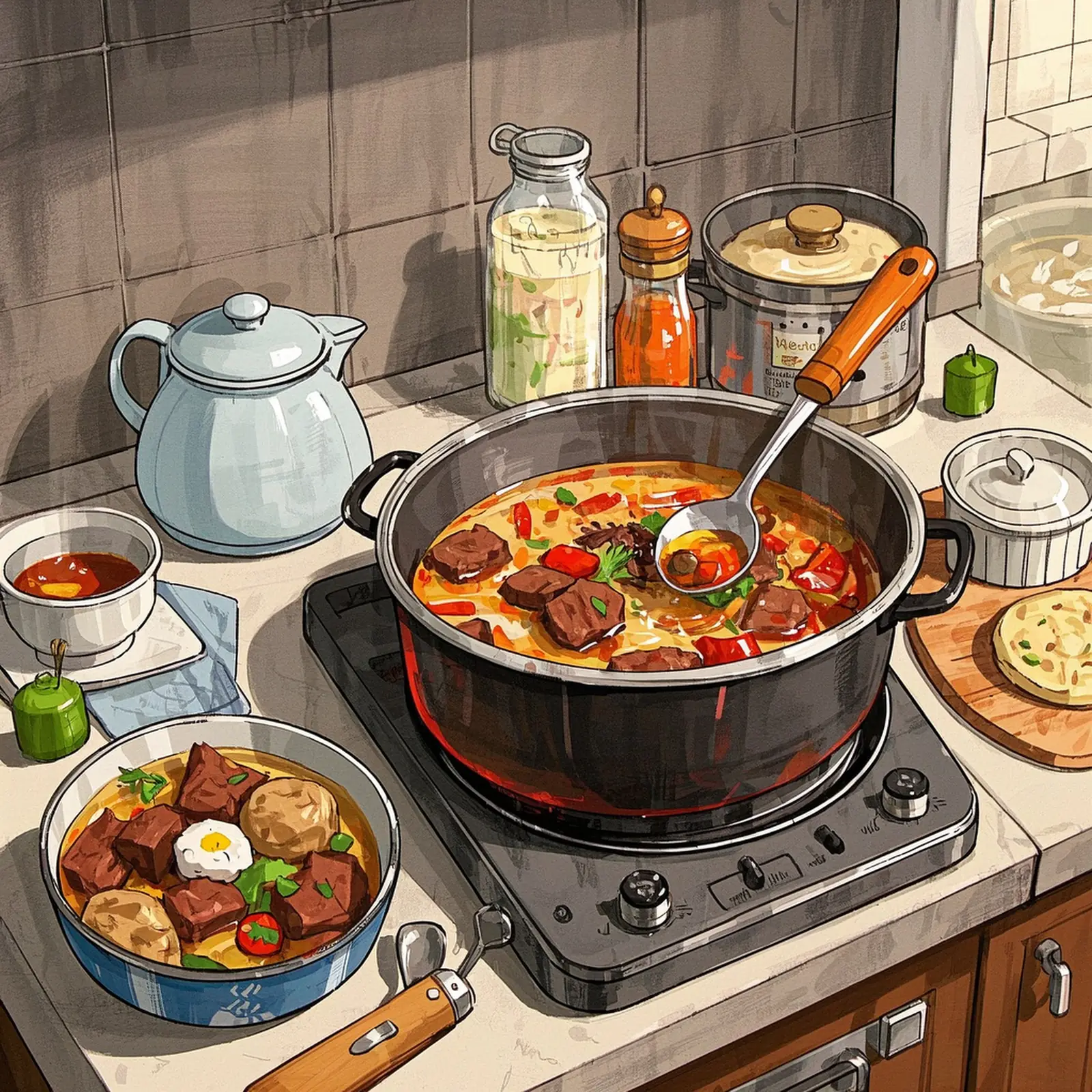 To Die For Crock Pot Roast cooking process